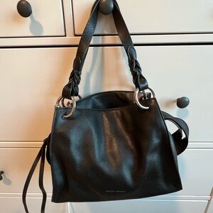 Rebecca Minkoff Black Leather Shoulder Bag
